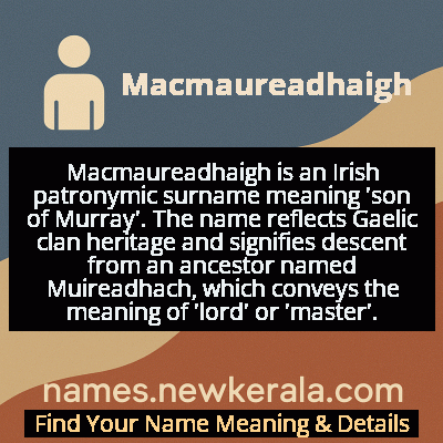 Macmaureadhaigh Name Meaning and Origin