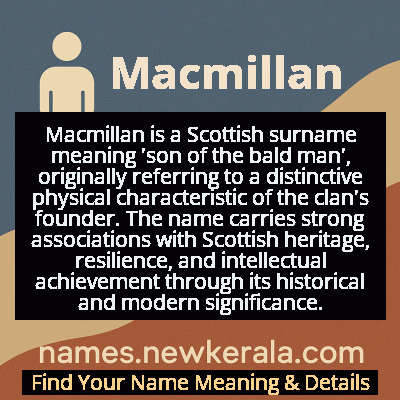 Macmillan Name Meaning and Origin