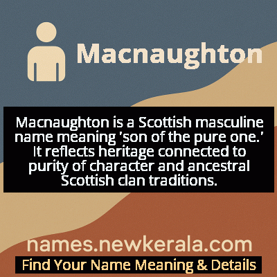 Macnaughton Name Meaning and Origin