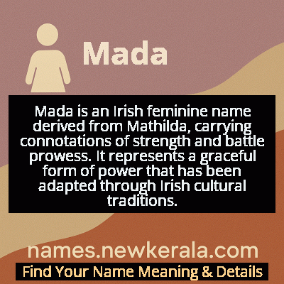 Mada Name Meaning and Origin