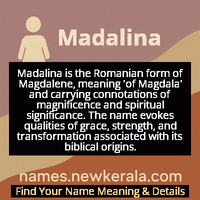 Madalina Name Meaning and Origin