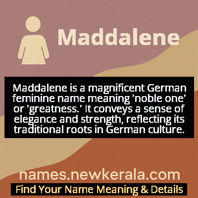 Maddalene Name Meaning and Origin