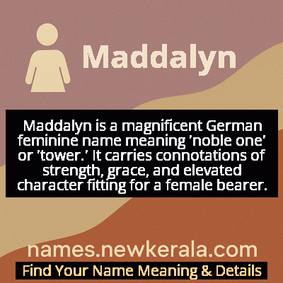 Maddalyn Name Meaning and Origin
