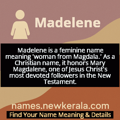 Madelene Name Meaning and Origin