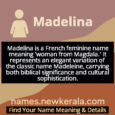 Madelina Name Meaning and Origin