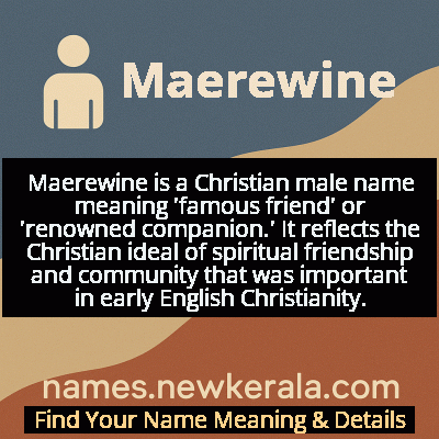 Maerewine Name Meaning and Origin