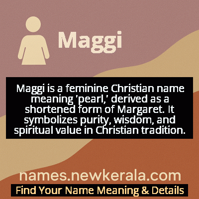 Maggi Name Meaning and Origin