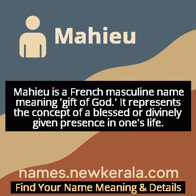 Mahieu Name Meaning and Origin