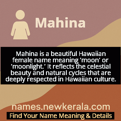 Mahina Name Meaning and Origin
