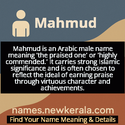 Mahmud Name Meaning and Origin