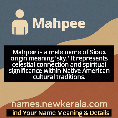 Mahpee Name Meaning and Origin