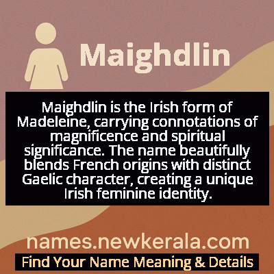 Maighdlin Name Meaning and Origin