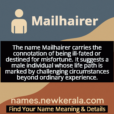 Mailhairer Name Meaning and Origin