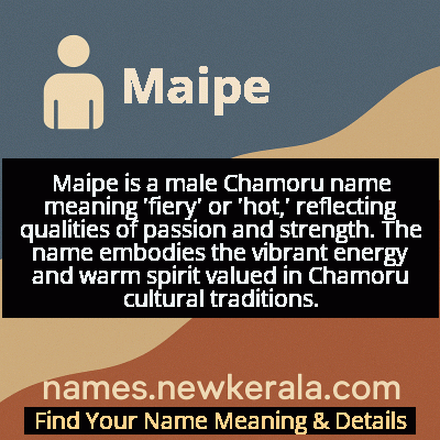 Maipe Name Meaning and Origin