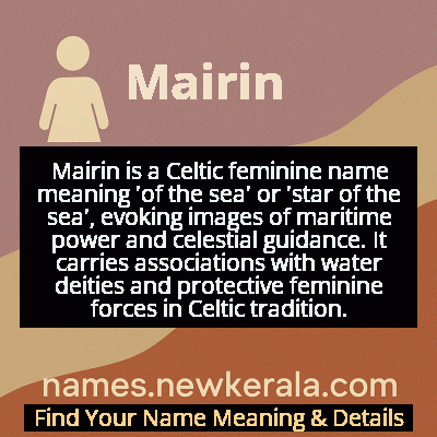 Mairin Name Meaning and Origin
