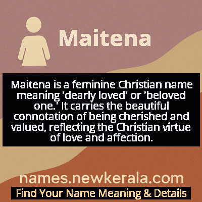 Maitena Name Meaning and Origin