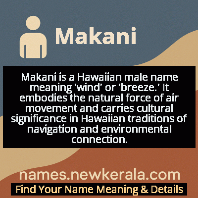 Makani Name Meaning and Origin