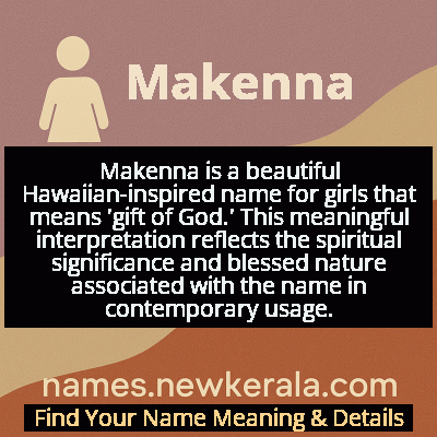 Makenna Name Meaning and Origin