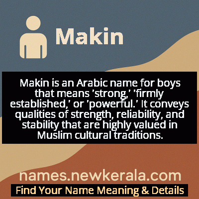 Makin Name Meaning and Origin