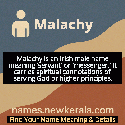 Malachy Name Meaning and Origin