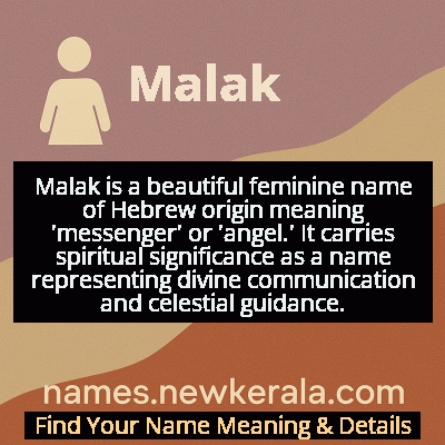 Malak Name Meaning and Origin