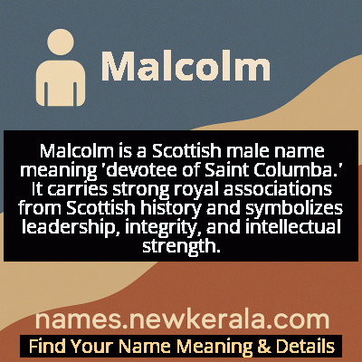 Malcolm Name Meaning and Origin