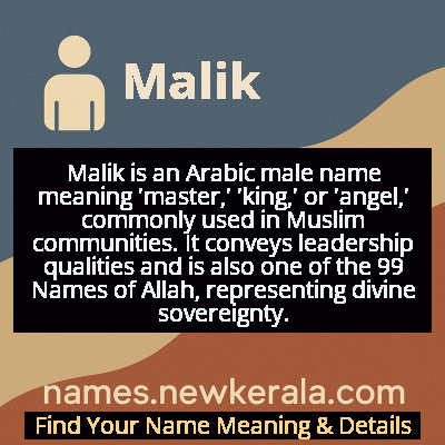 Malik Name Meaning and Origin