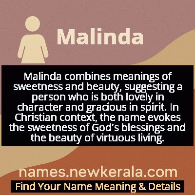Malinda Name Meaning and Origin