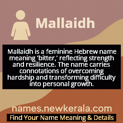 Mallaidh Name Meaning and Origin