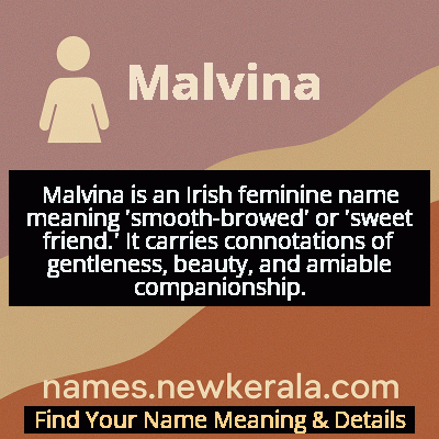 Malvina Name Meaning and Origin