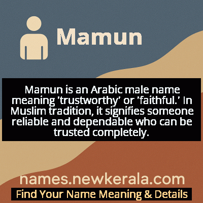 Mamun Name Meaning and Origin