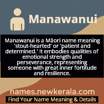 Manawanui Name Meaning and Origin