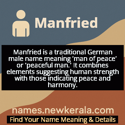 Manfried Name Meaning and Origin