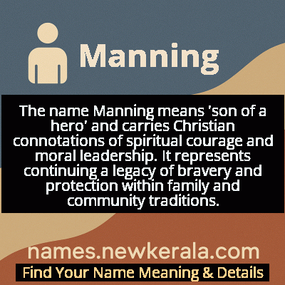 Manning Name Meaning and Origin