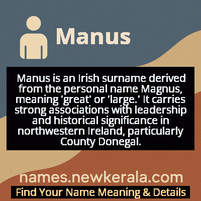 Manus Name Meaning and Origin