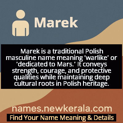 Marek Name Meaning and Origin