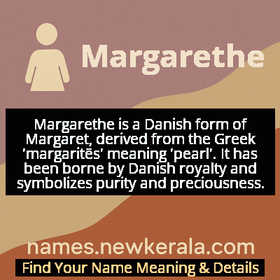 Margarethe Name Meaning and Origin