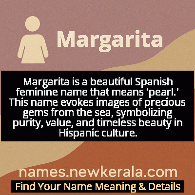 Margarita Name Meaning and Origin