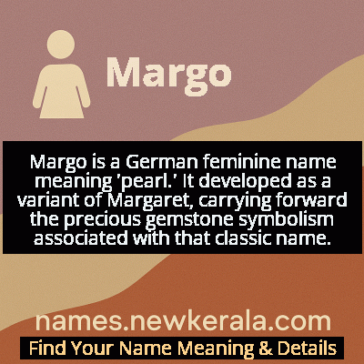 Margo Name Meaning and Origin