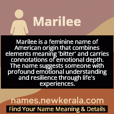Marilee Name Meaning and Origin