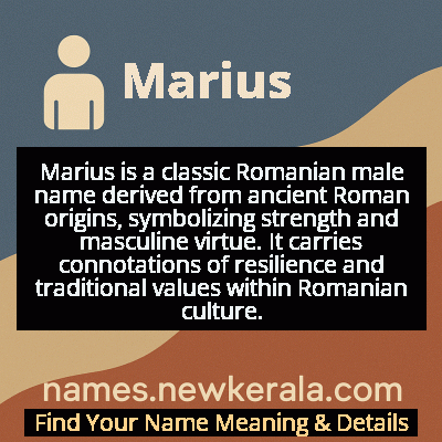 Marius Name Meaning and Origin