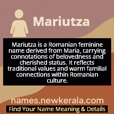 Mariutza Name Meaning and Origin