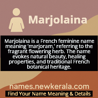 Marjolaina Name Meaning and Origin
