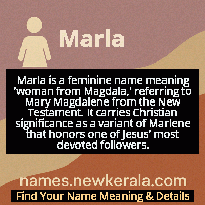 Marla Name Meaning and Origin