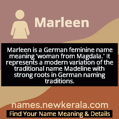 Marleen Name Meaning and Origin