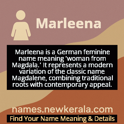 Marleena Name Meaning and Origin
