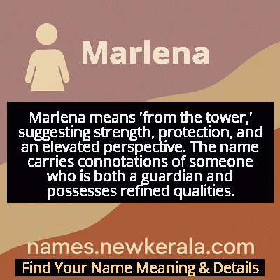 Marlena Name Meaning and Origin