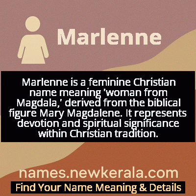 Marlenne Name Meaning and Origin