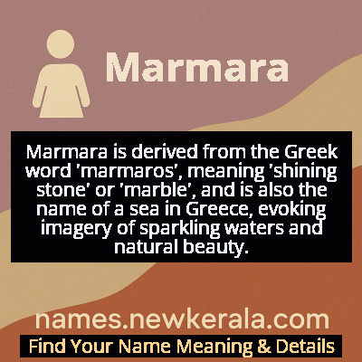 Marmara Name Meaning and Origin