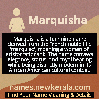 Marquisha Name Meaning and Origin
